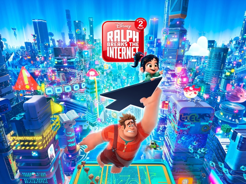 Movie, Vanellope von Schweetz, Ralph Breaks the Internet: Wreck-It Ralph 2, 1080P, Ralph (Wreck-It Ralph)