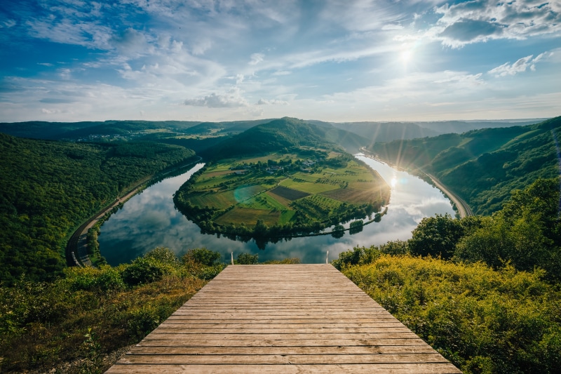 aerial photography, agriculture, 5K, DE, Ten seconds, outdoors, nature, forest, Rheinland-Pfalz, Deutschland, Clouds, hill, sky, Straße, Fluss, rural Scene