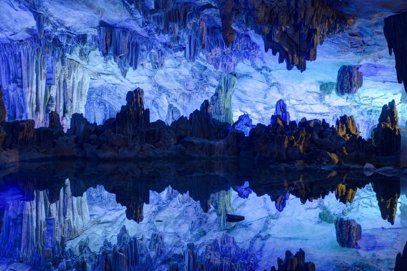 China, Caves, 1080P, Guanxi Zhuang, Reed Flute Cave