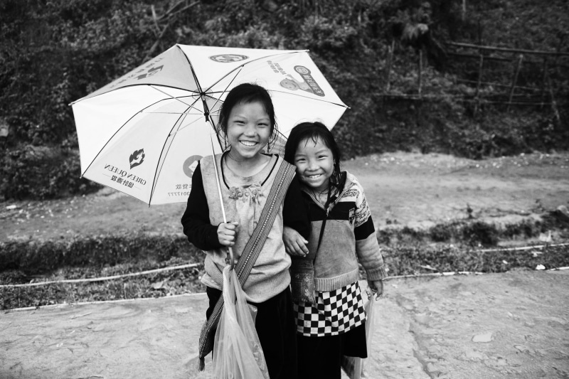 two people, vietnam, positive emotion, togetherness, real people, sister, happy, emotion, friends, innocence, leisure activity, happiness, sapa, girls