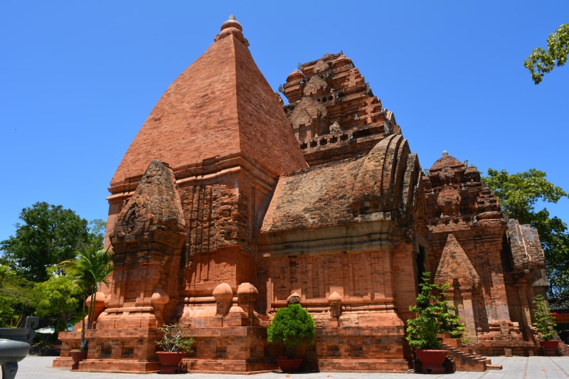 belief, place of worship, asia, outdoors, travel, po nagar, clear sky, building, architecture, cham, ancient civilization, nha trang, the past, sky, building exterior
