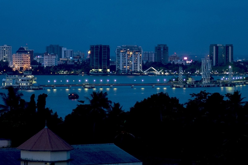 ship, city, nets, lagoons, kerala, (18), water, back, blues, chinese, 720P, beach, channels, sunset, skyscraper, kochi