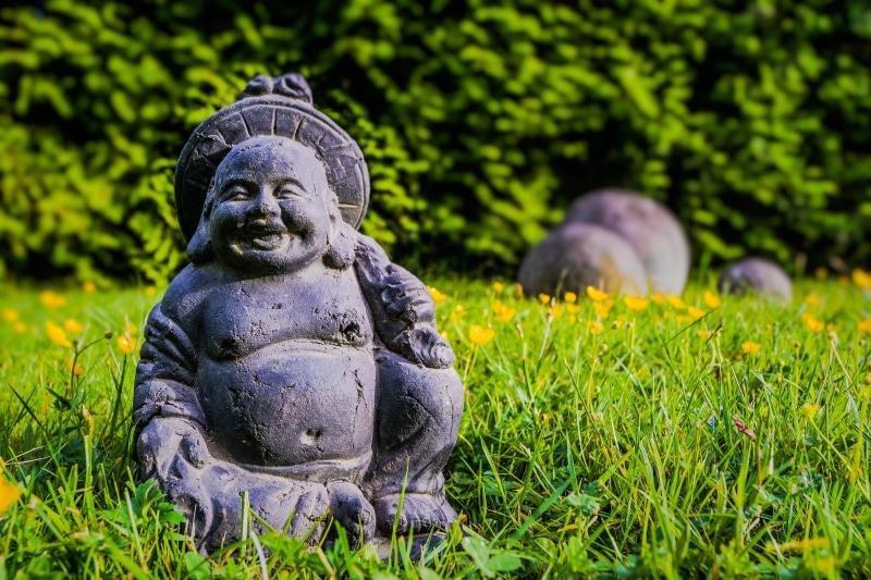 japan garden, 5K, park jewelry, art and craft, plant, wellness, far eastern, focus, park, statue, nature, steinbuddha, close-up, figure, garden design
