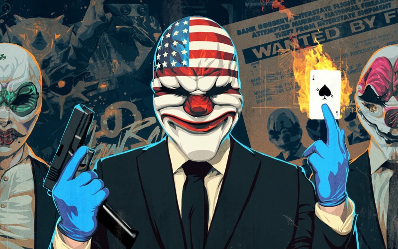payday, disguise, mask - disguise, big, score, Games, clothing, human representation, classic, men, outdoors, unrecognizable person, front view, lifestyles