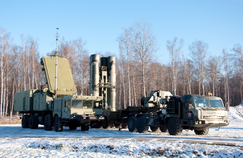 anti-aircraft, Russia, Growler, SA-21, 5K, S-400, Russian Armed Forces, missile, SAM system, weapon, Triumf, snow
