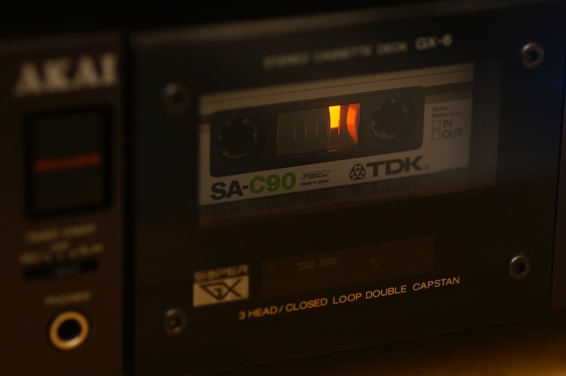arts culture and entertainment, control, communication, TDK SA-C90, digital display, western script, 1080P, number, macro, sound recording equipment, indoors