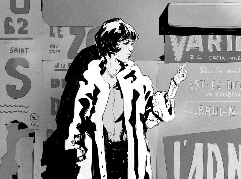 Anna Karina, movie scenes, Jean-Luc Godard, 1080P, movies, vivre sa vie