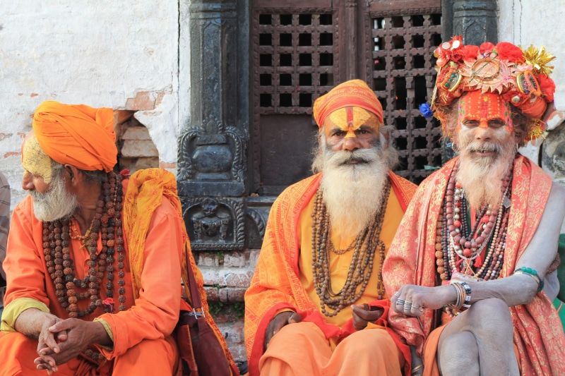 traditional, 4K, outdoors, senior adult, women, portrait, religion, festival, monk, wear, traditional clothing, culture, architecture, orange, built structure