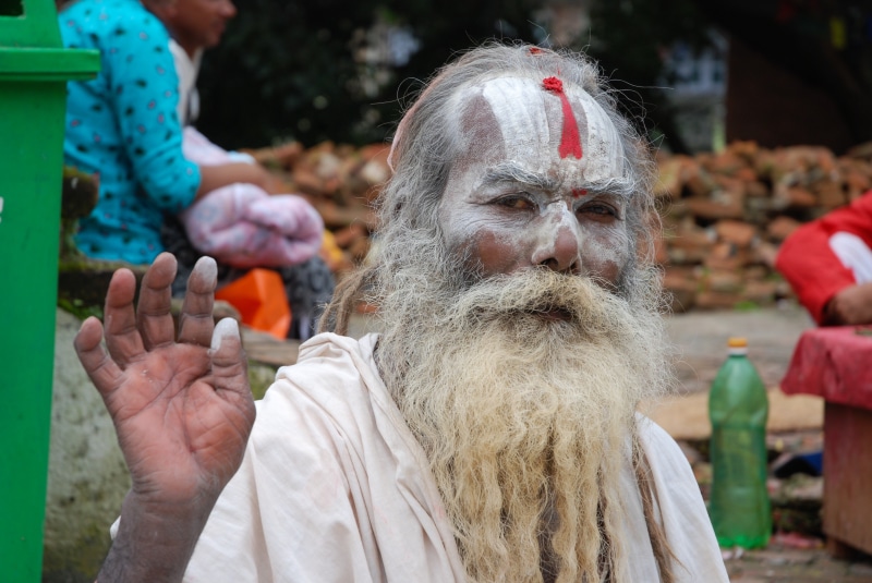 lifestyles, two people, celebration, belief, leisure activity, incidental people, white hair, 4K, man, day, males, hinduism, facial hair, gray hair, hand