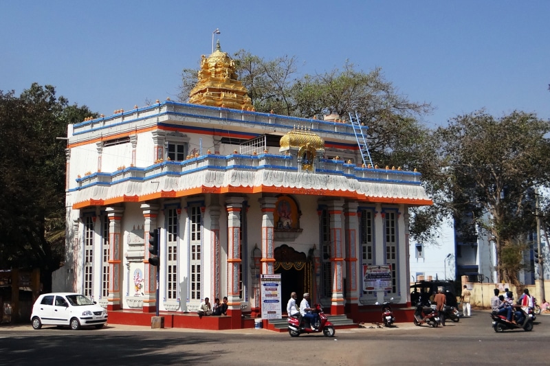 travel, land vehicle, building exterior, culture, god, outdoors, tree, temple, religious, hinduism, india, nature, indian, religion, architecture, built structure