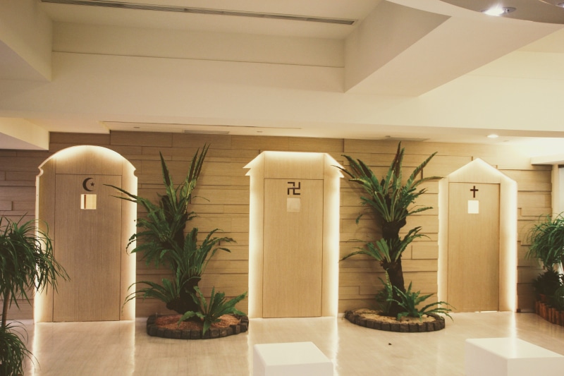 indoors, nature, hotel, Christian, potted plant, day, Door, illuminated, home interior, entrance, ceiling, growth, built structure, Religion, domestic room