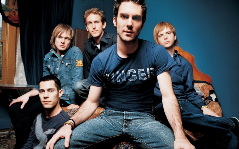 portrait, Levin, front view, Adam, Matt, maroon, looking at camera, Carmichael, Jesse, young men, young Adult, friendship, Levine, casual clothing, men