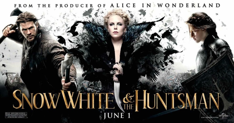 fantasy, 720P, white, war, disney, action, poster, fairy, grimm, winters, drama, huntsman, brothers, snow, adventure