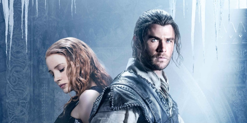 poster, action, drama, 1080P, fantasy, disney, adventure, huntsman, fairy, brothers, war, grimm, white, winters, snow