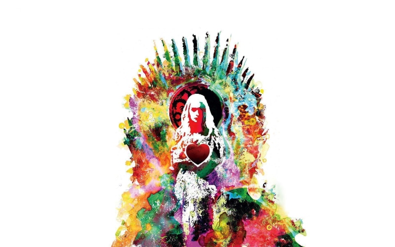throne, iron, 1080P, 1920x1200, daenerys, art, iron throne