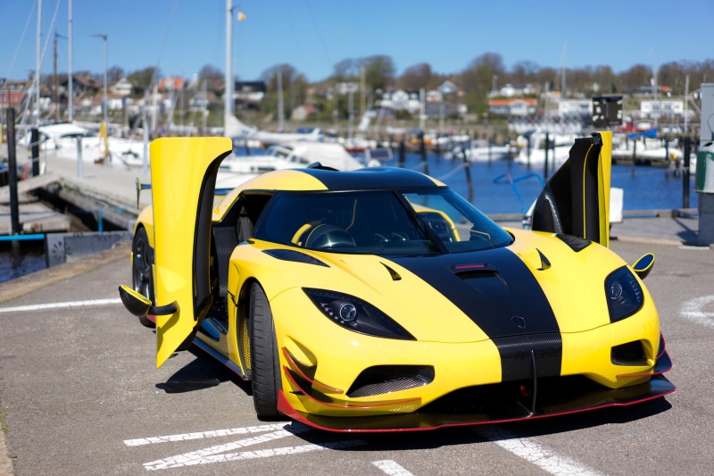 door, Koenigsegg, yellow, Koenigsegg Agera RS ML, auto, supercar, 2K, Worldwide