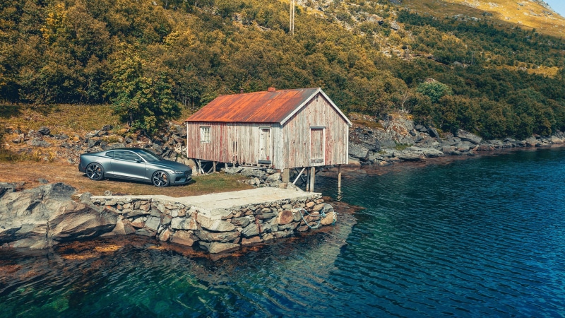 Worldwide, Auto, Nature, 2019, 4K, Coast, Grey, photo, Polestar 1