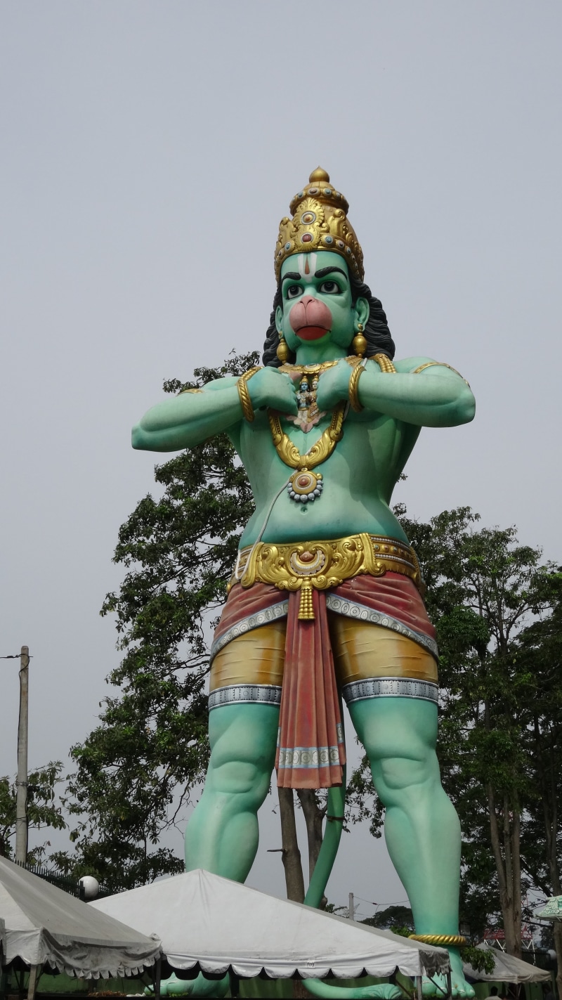 representation, day, architecture, male likeness, religion, malaysia, divinity, human representation, statue, sky, art and craft, spirituality, low angle view