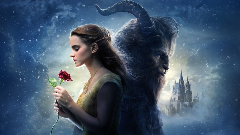 8K, 2017, Beauty and the Beast, Beast, Belle