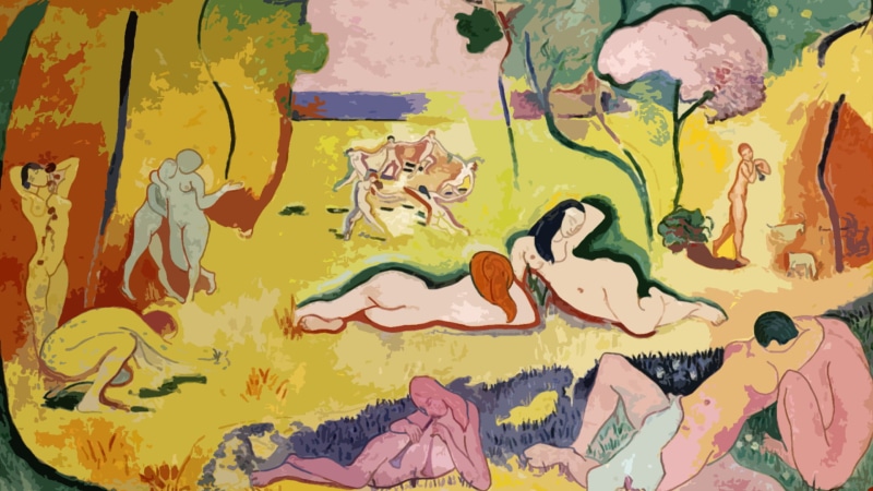 Henri Matisse, classic art, digital, 1080P, butchered art