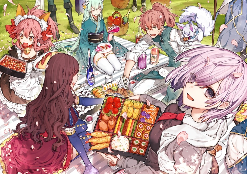 Fou (Fate/Grand Order), Mashu Kyrielight, 1080P, Fate/Grand Order, Tamamo no Mae, Fate Series, Leonardo da Vinci (Fate/Grand Order), Romani Archaman, Kiyohime