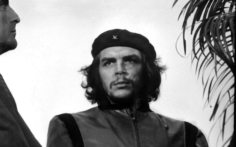 adult, wall - building feature, men, Che Guevara, studio shot, young men, serious, headshot, beard, Cuba, human face, 720P, contemplation, historic, hat