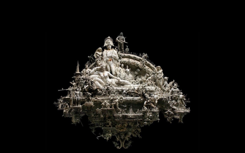 black, napoleon, bonaparte, background, kuksi, 1080P, sculptures, kris