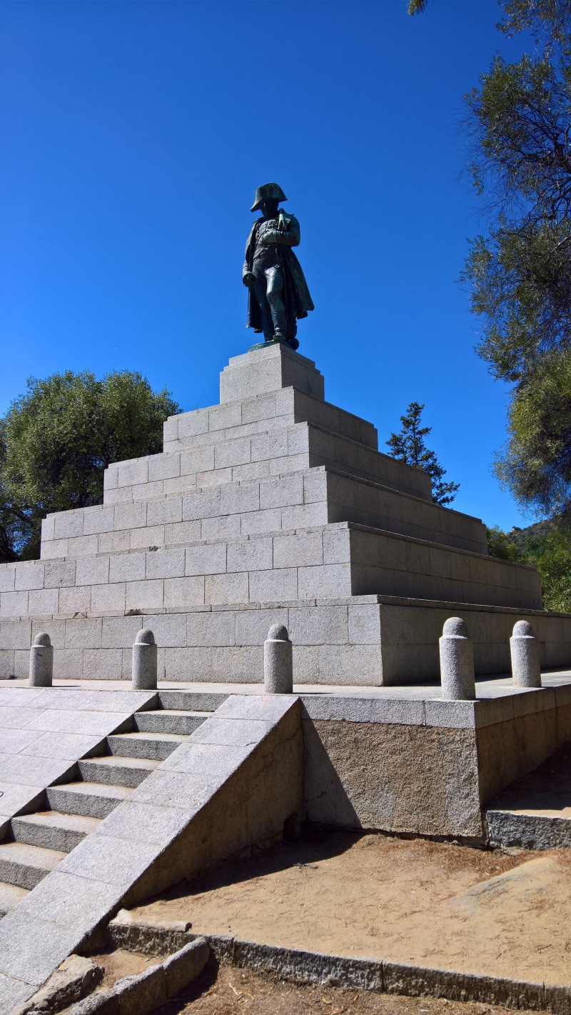 built structure, human representation, memorial, sunlight, male likeness, corsica, no people, statue, outdoors, ajaccio, monument, art and craft, architecture