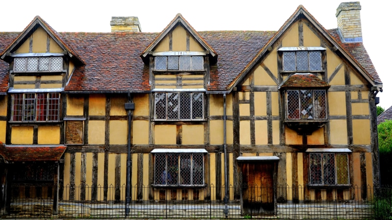 shakespeare, england, elizabethan, author, hathaway, avon, day, britain, european, tourism, uk, cottage, 5K, home, history, literature, william shakespeare