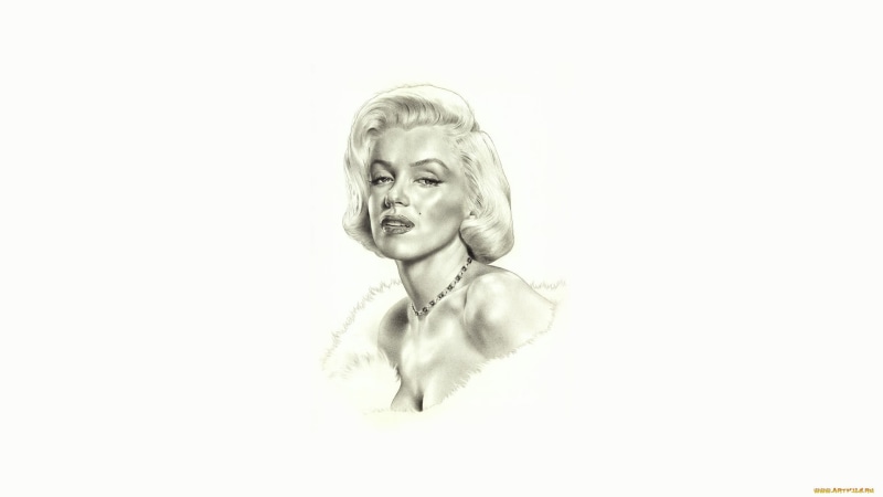 indoors, young women, adult, hairstyle, minimalism, facial expression, Marilyn Monroe, copy space, young adult, hair, beautiful woman, contemplation, actress