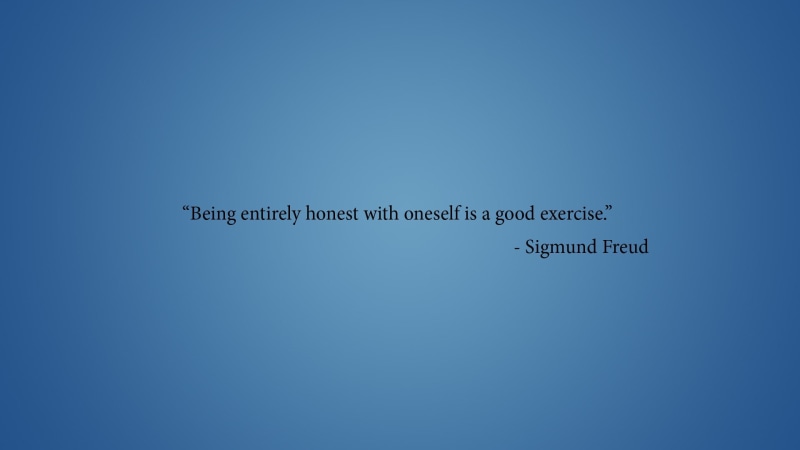 1080P, text, Sigmund Freud, writing, blue background, quote