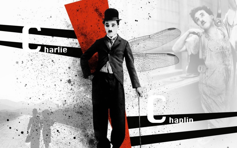 Charli, photo, Chaplin, 1080P, art, actor