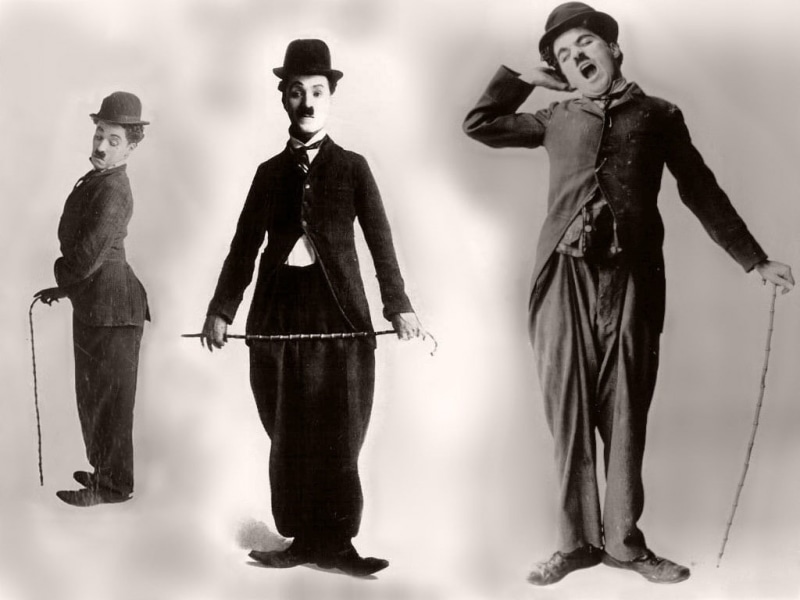 charlie chaplin, people, charlie, Comic, actors, 480P, hd, chaplin, art, English, silent film