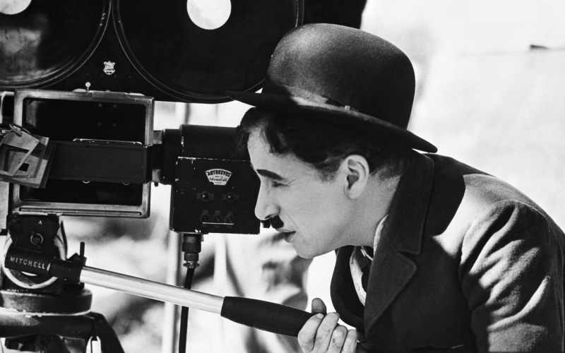 Charlie Chaplin, Director, actor, camera, 2K
