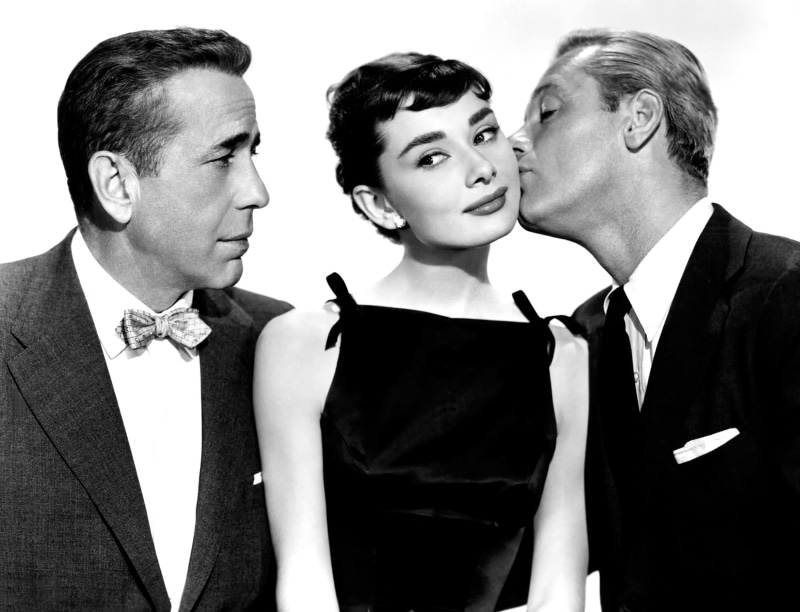 1080P, retro, 1954, Sabrina, Humphrey Bogart, Walter Hampden, Audrey Hepburn