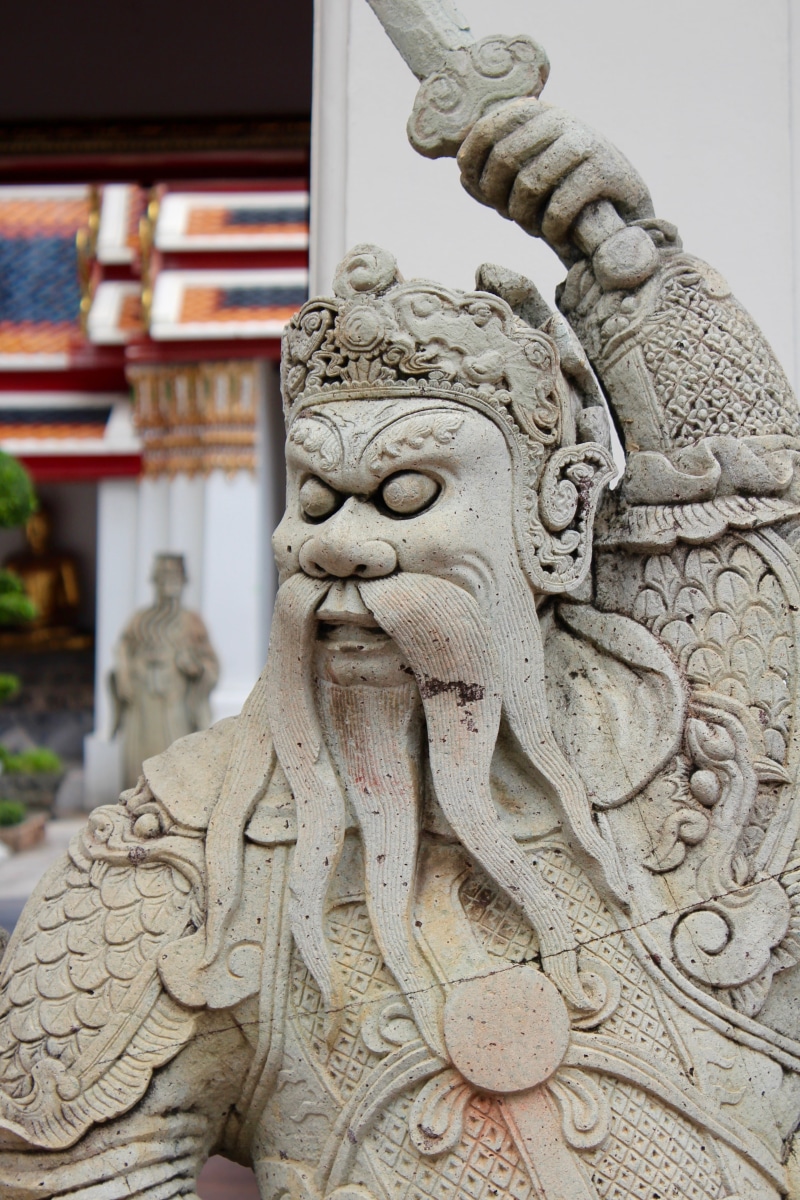ornate, gold, art, temple complex, culture, stature, no people, human representation, building, creativity, asia, art and craft, china, solid, built structure