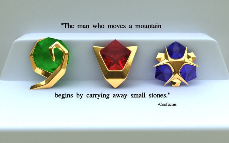 Quotes, mountains, art, legend, stones, nature, hd, confucius, 720P, zelda, x