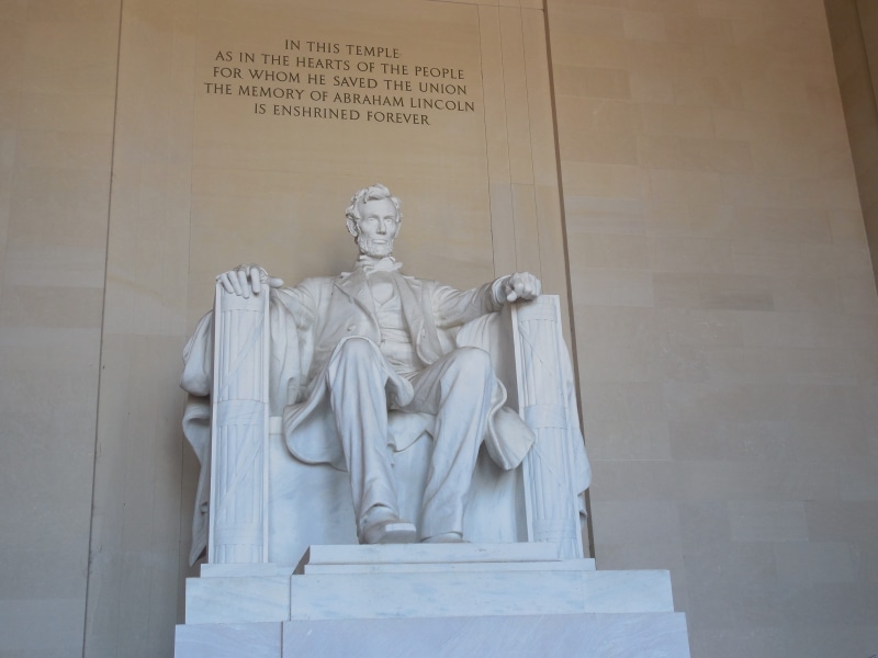 city, sculpture, wall - building feature, usa, craft, president, armchair, statue, memorial, sitting, famous, architecture, lincoln memorial, travel destinations