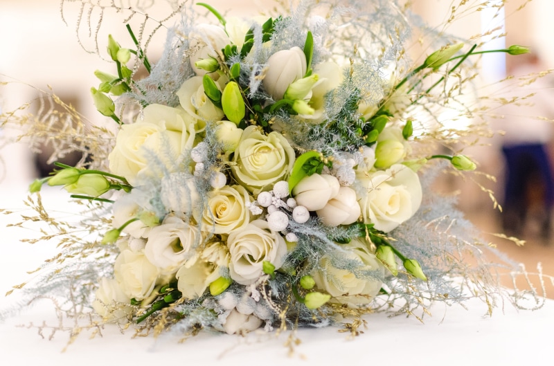 elegance, leaf, flower head, wedding ceremony, flower arrangement, arrangement, married, roses, decoration, happiness, rose, event, reception, Lilies, holding