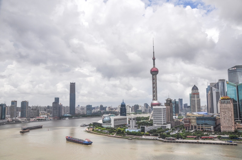 landscape, building, travel, oriental Pearl Tower - Shanghai, urban Skyline, outdoors, china - East Asia, 4K, building Exterior, the scenery, built Structure
