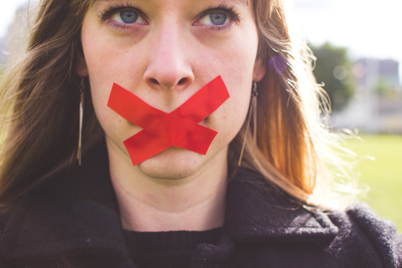 body part, hair, hush, human-trafficking, human body part, speechless, looking at camera, beautiful woman, mute, women, one person, adult, young adult