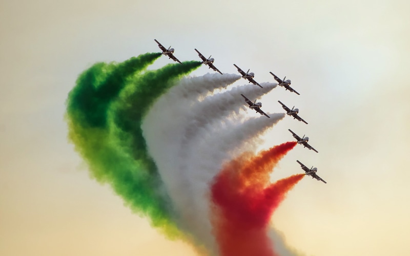 military airplane, teamwork, smok, gray, cooperation, speed, aerobatics, green, no people, fighter plane, aerospace industry, smoke - physical structure