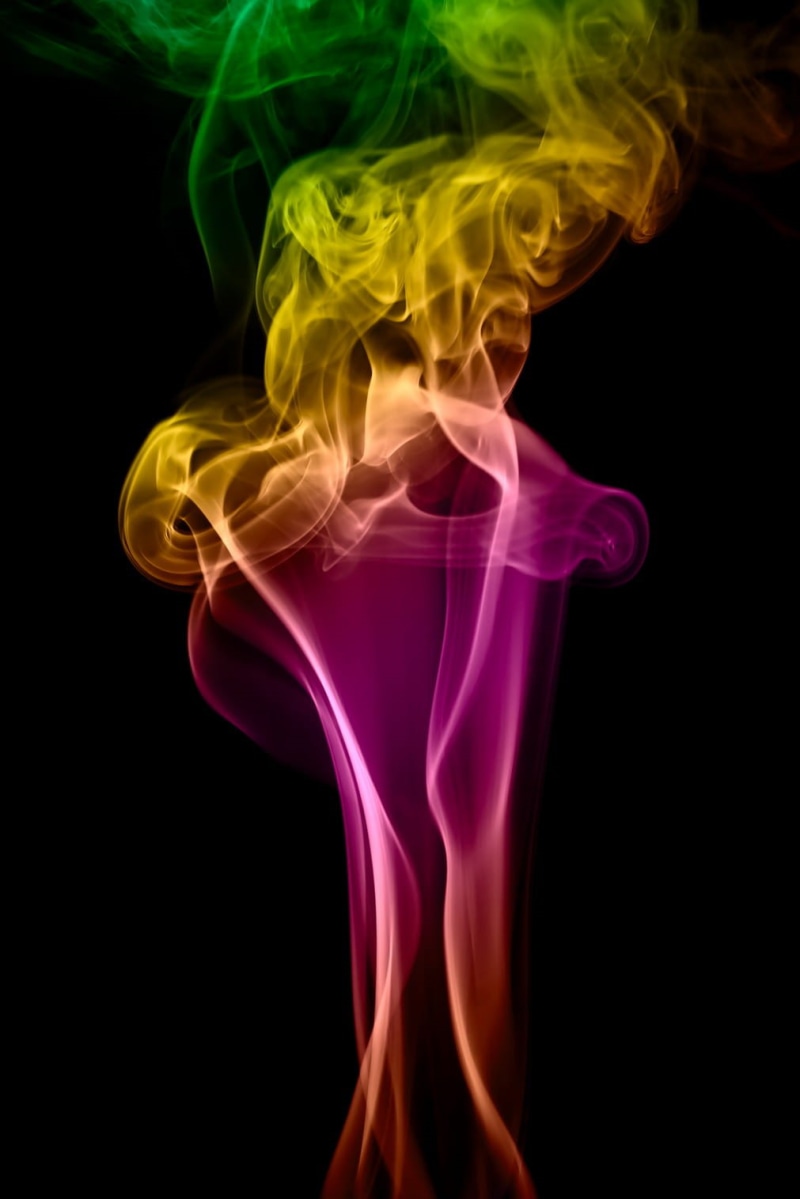 720P, changing form, purple, isolated, creativity, shape, fumes, motion, black background, transparent, smoke - physical structure, black, curve, scented