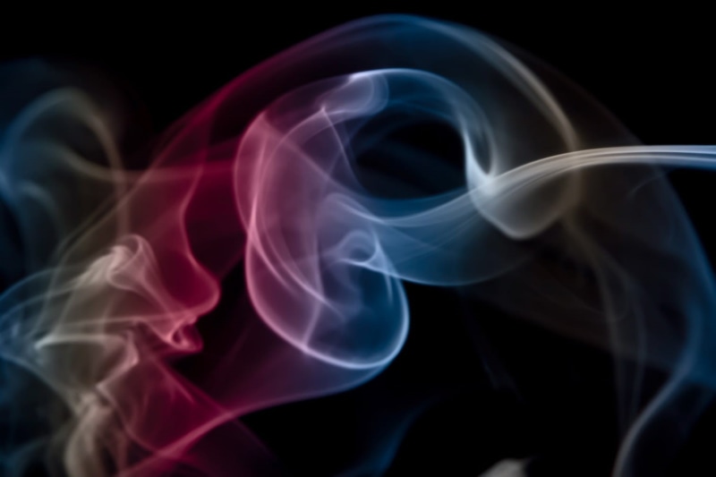 swirl, smoke - physical structure, wave, translucent, transparent, blue, scented, close-up, motion, black, arts culture and entertainment, fire - natural phenomenon
