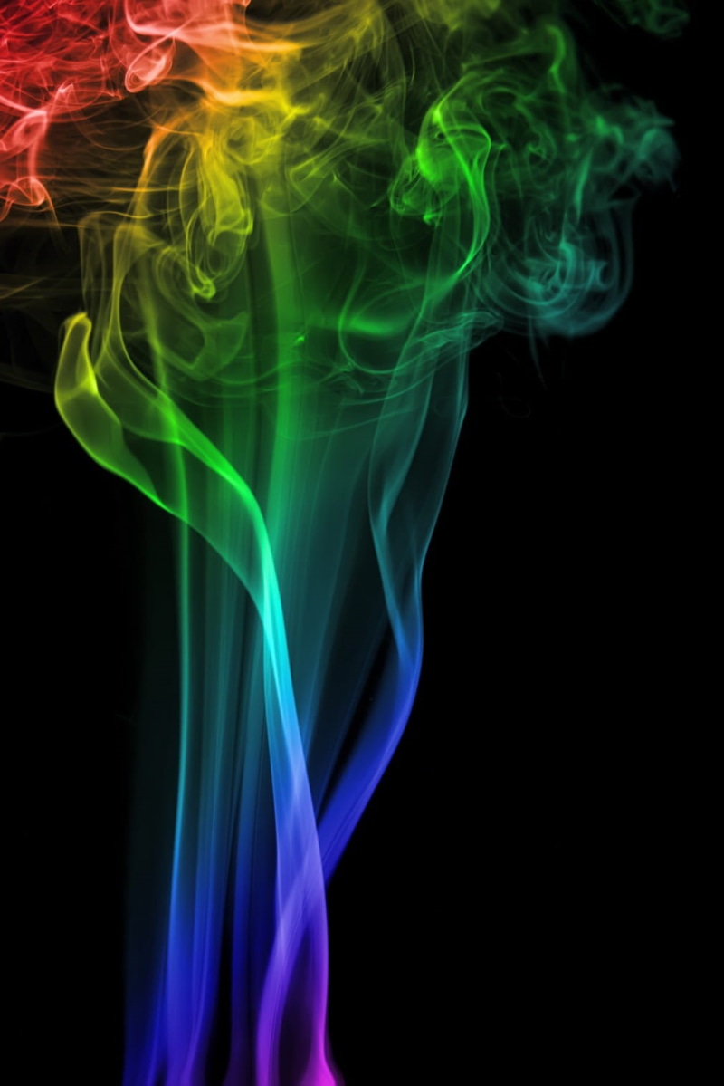 turquoise colored, no people, blue, blurred motion, wave, isolated, light trail, complexity, studio shot, motion, glowing, black, smok, smoke - physical structure