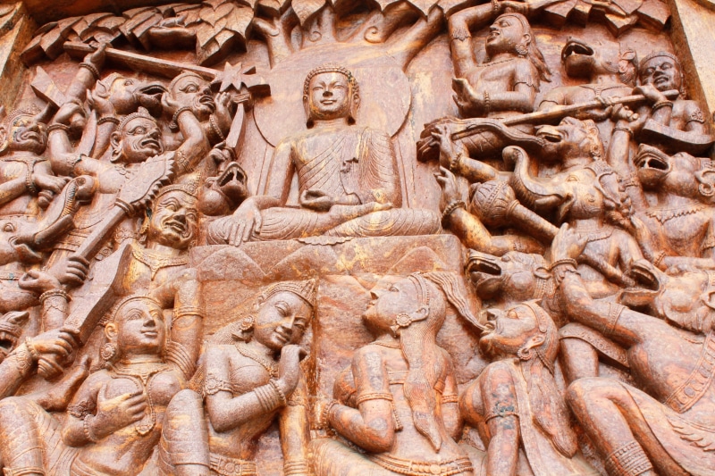 day, art and craft, meditating, creativity, representation, peace, buddha, no people, the past, religion, sculpture, ancient history, female likeness, spirituality