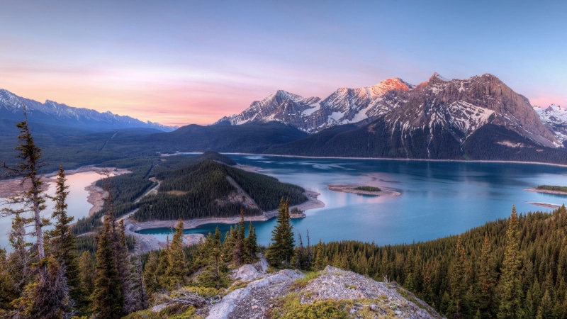 landscape, ultra hd  8k nature mountain river, tranquility, snow, mountain peak, land, plant, cloud - sky, reflection, nature, tranquil scene, no people