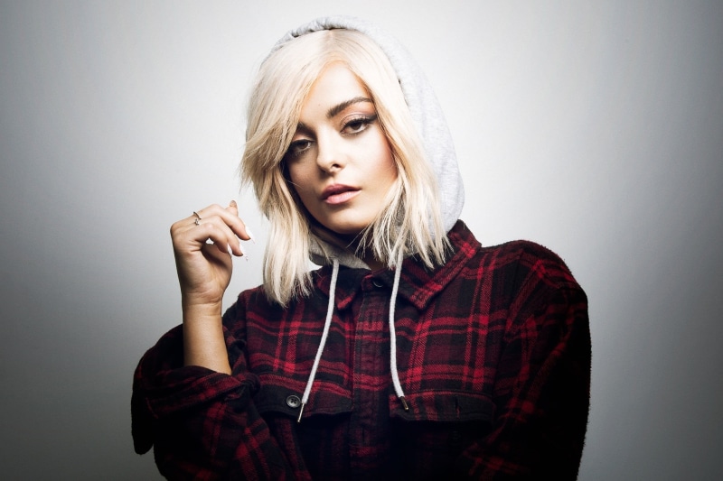 singer, blonde, 1080P, Bebe Rexha