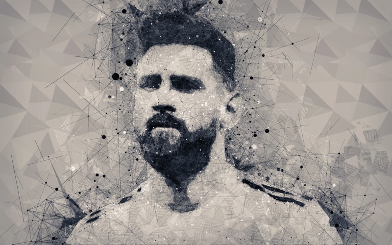 Lionel Messi, Argentinian, 4K, Soccer