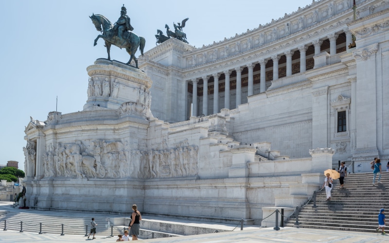 memorial, history, victor emmanuel 2, sculpture, outdoors, italy, travel, tourism, art and craft, architecture, the altar of the fatherland, creativity